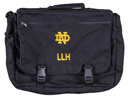 Lou Holtz Notre Dame Shoulder Bag (Holtz LOA)